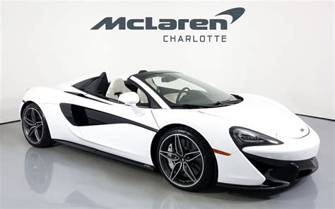 2020 Mclaren 570s Spider, Silica White With 42 Miles Available Now!