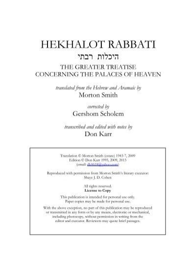 Hekhalot Rabbati