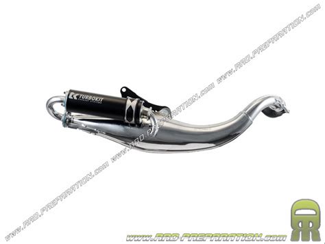 TURBOKIT SPORT Chrome Exhaust For GILERA DNA 50