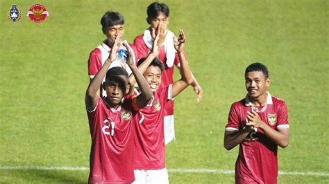 Hasil Akhir Timnas U16 Indonesia Vs Guam Kualifikasi Piala Asia U17