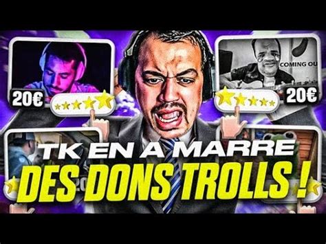 TK SE FAIT HARCELER DE DONS TROLLS IL REÇOIT DU DENTIFRICE POUR CHIEN