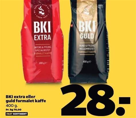 BKI Extra El Guld Formalet Kaffe Tilbud Hos Netto