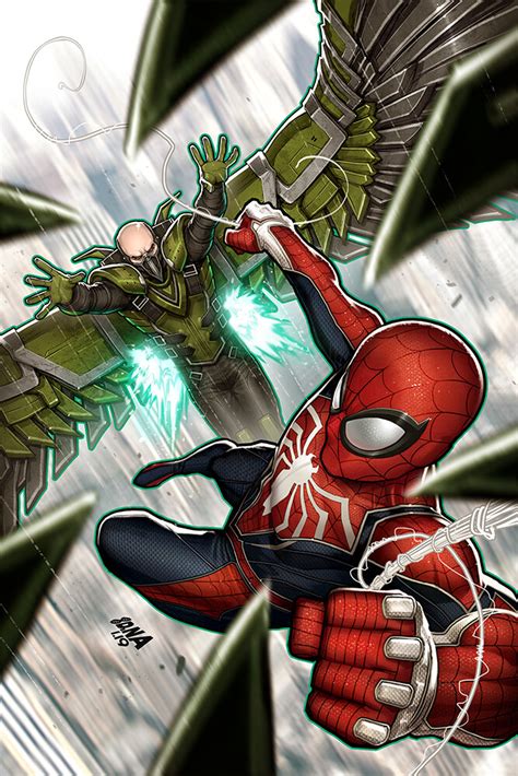 Spider Man Vs Vulture Fanart Rmarvelstudios - vrogue.co