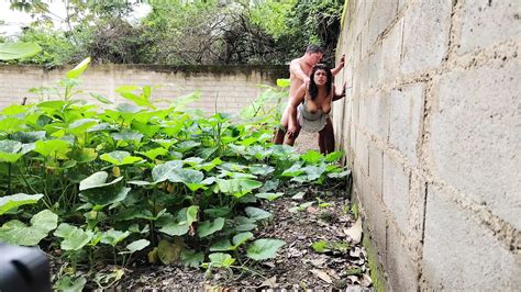 I Fuck My Stepmom Outdoors Until Her Pussy Is Full Of Cum Amateur Porn Feat Alydenalioficial