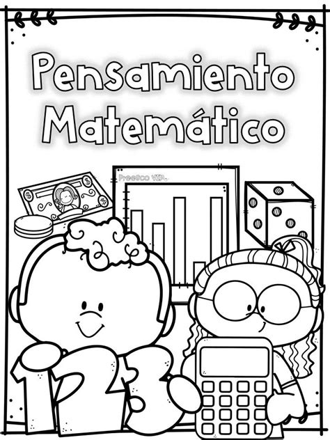 Pensamiento matemático Caratulas de matematicas Feliz inicio