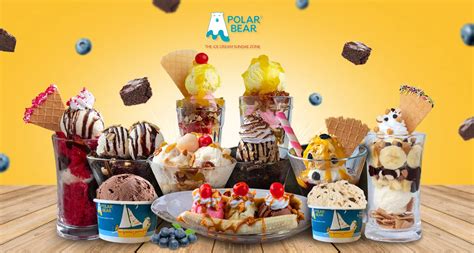 Polar Bear Ice Cream Logo