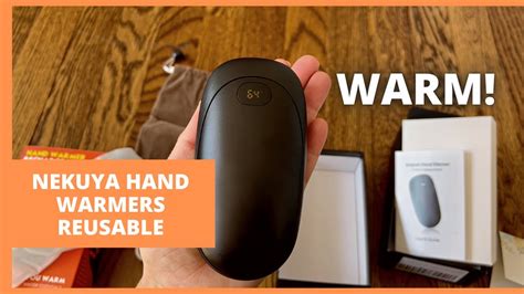 Nekuya Hand Warmers Rechargeable 10000mah Portable Electric Hand