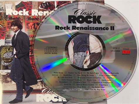 Time Life Classic Rock Renaissance Ii Various Artists Cd 1989 Near