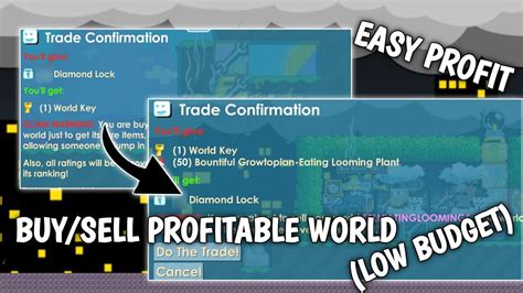 Buy Sell Profitable World Low Budget Growtopia Youtube