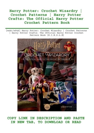 {mobiepub} Harry Potter Crochet Wizardry Crochet Patterns Harry Potter