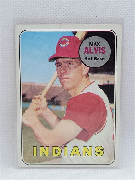 1969 Topps 145 Max Alvis For Sale Online EBay