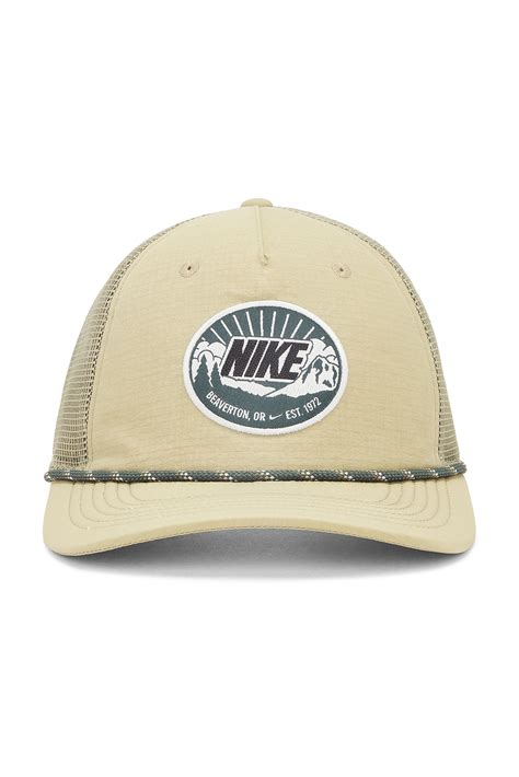 nike structured curved bill cap  neutral olive light bone revolve