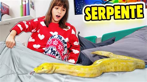 LETIZIA SCOPRE UN SERPENTE GIGANTE VELENOSO NELLA SUA STANZA DA LETTO