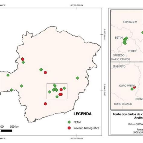Arsenio Onde É Encontrado - -Mapa da fonte de dados de contaminação por arsênio. | Download ...