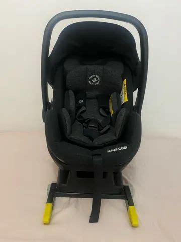 Beb Conforto Maxi Cosi Isofix Marble Essential Black Preto Artigos