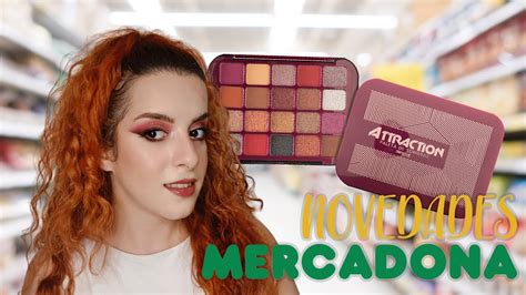 NOVEDADES DE MAQUILLAJE MERCADONA PALETA ATTRACTION YouTube