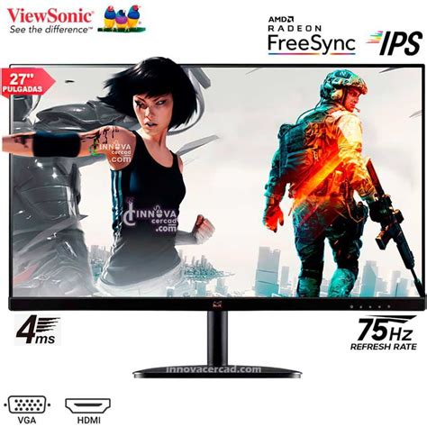 Monitor Viewsonic Va H Full Hd Ips Hz Ms Amd Freesync