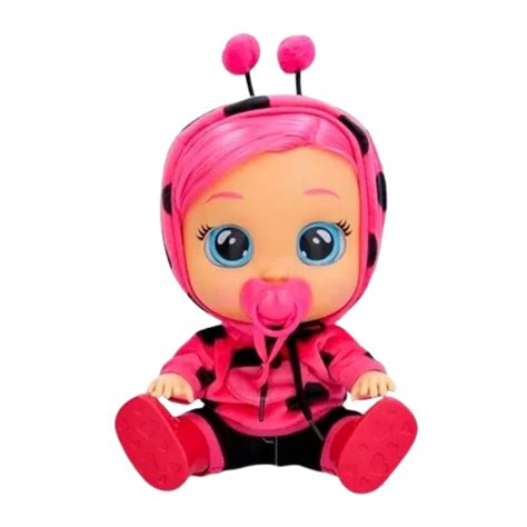 Boneca Cry Babies Lady Joaninha Chora Lagrimas Br Shopee Brasil