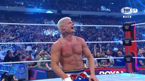 Wwe Cody Rhodes Nella Storia è Lui Il Vincitore Della Royal Rumble