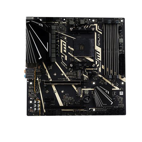 Placa Mãe Galax B550M EX Chipset B550 AMD AM4 mATX DDR4 AB550MBGDEX1BW