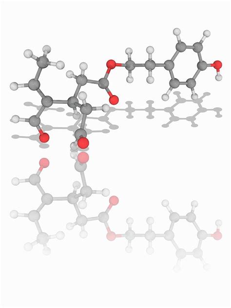 Oleocanthal Organic Compound Molecule Photograph By Laguna Design