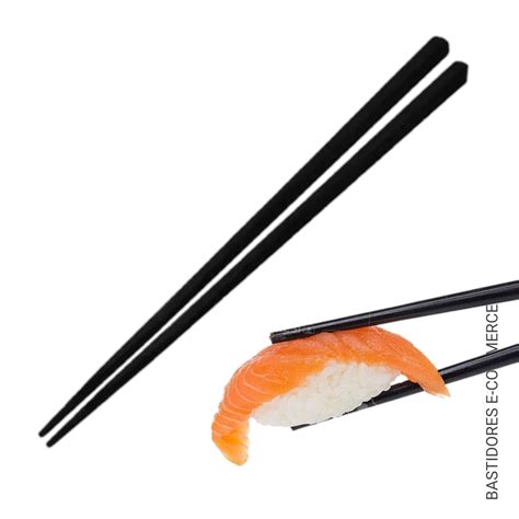 Kit 10 Pares De Hashi Ecológico Reutilizável Palito Japonês P Sushi