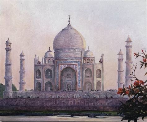 Taj Mahal Painting At PaintingValley Explore Collection Of Taj