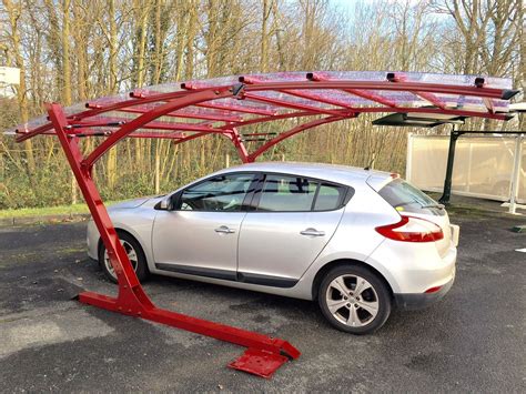 Abri De Voiture En Aluminium Provencal Poly Covertou En Acier