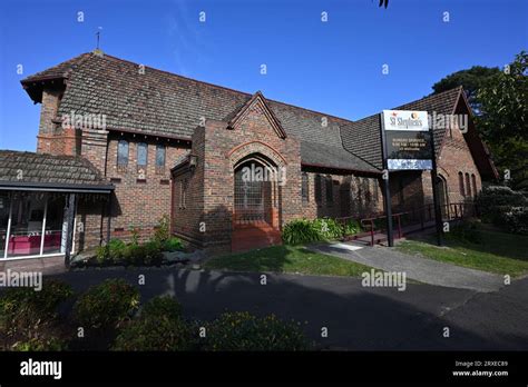 Exterior Of St Stephens Anglican Church Gardenvale During A Sunny Day