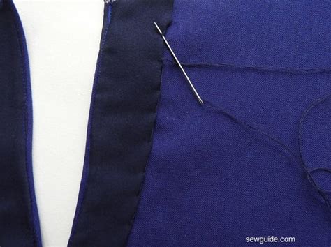 How To Sew Neckline Slits SewGuide