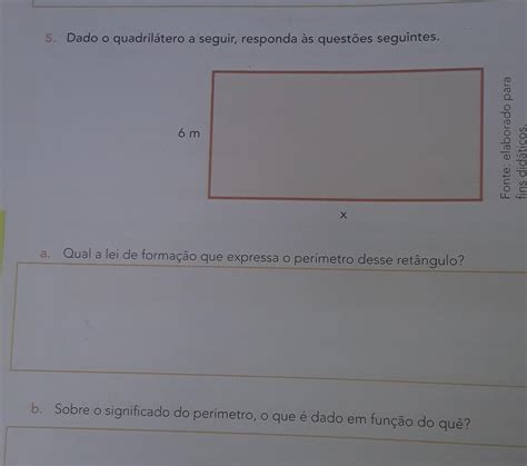 5 dado o quadrilátero a seguir responda ás questões seguintes a