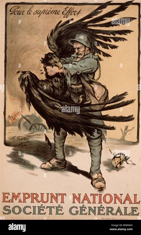 G P Ww I Emprunt National Fr Poster Histoire