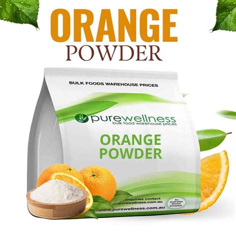 ND AUSTRALIAN 100 ORANGE JUICE FRUIT POWDER Purewellness