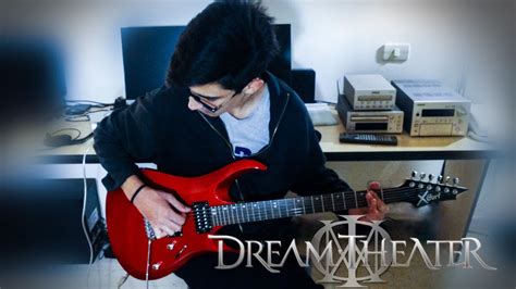 Dream Theater Untethered Angel Guitar Cover By O Minor Youtube