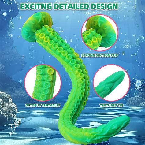 Super Lange Anal Plug Realistische Octopus Tentakel Dildo Silikon