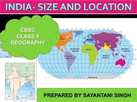 Ncert Class 9 Geography Chapter 1 India Size And Location Ppt