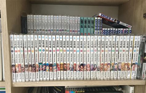 Finally rearranged my shelves and now I have Magi all together in a row