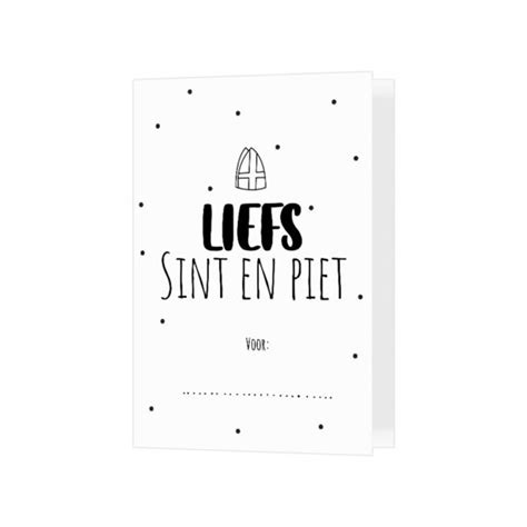 Kaart Liefs Sint En Piet Mannenbox