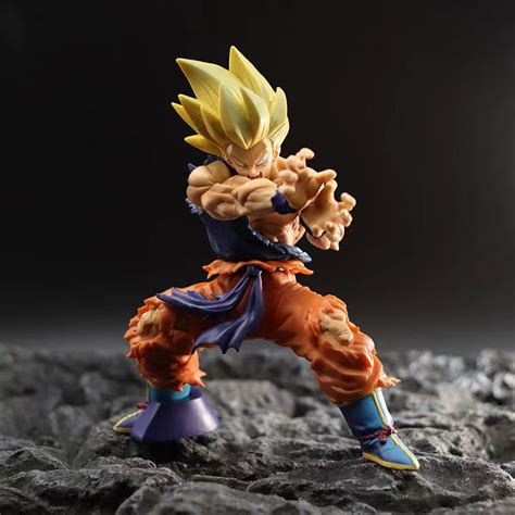 18cm Dragon Ball Figures 20th Anniversary Super Saiyan KAMEHAMEHA