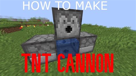 How To Make Tnt Cannon In Minecraft Easy Tutorial Youtube