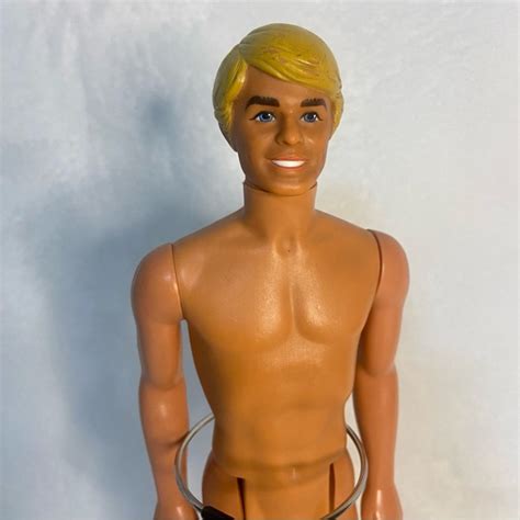 Mattel Toys Vintage Sunsational Malibu Ken Doll Molded Blonde