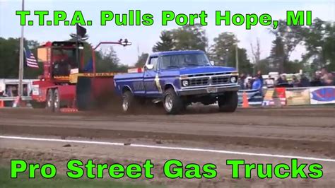 Pro Street Gas Trucks TTPA Pulls Port Hope MI 2021 YouTube