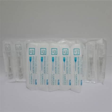 Jual Needle G G Jarum Suntik Disposable Nedle Refill