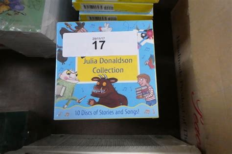 8 X Sets Of The Julia Donaldson Collection Of 10 Discs Of Stories And Songs Rrp £40 Each New