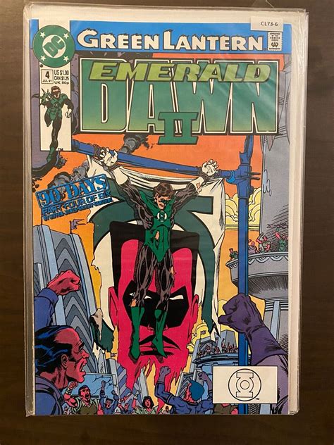 Green Lantern Emerald Dawn II 4 1991 High Grade 9 2 DC Comic Book