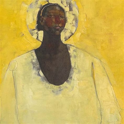 Olivia Mae Pendergast, Girl with Aura in Yellow, 2021 | OOA Gallery