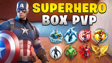 Superhero Box PVP 7640 5897 1757 By Mojofn Fortnite Creative Map