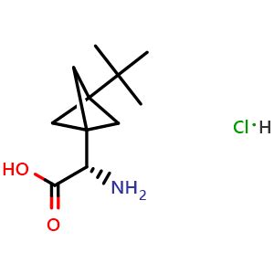 2S 2 Amino 2 3 Tert Butyl 1 Bicyclo 1 1 1 Pentanyl Acetic Acid