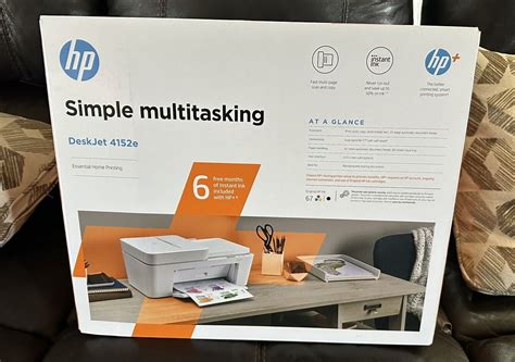 Hp Deskjet 4152e All In One Wireless Color Inkjet Printer Print Copy Scan Adf 195161898266 Ebay