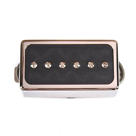 Lollar Single Coil For Humbucker Neck Matte Black On Nickel Reverb